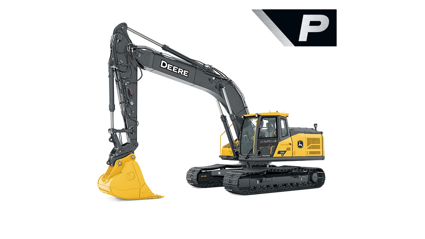 Imagen de estudio de la Excavadora 260 P-Tier