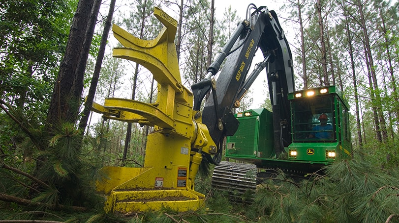 Cabezal de Tala FS20 en el campo