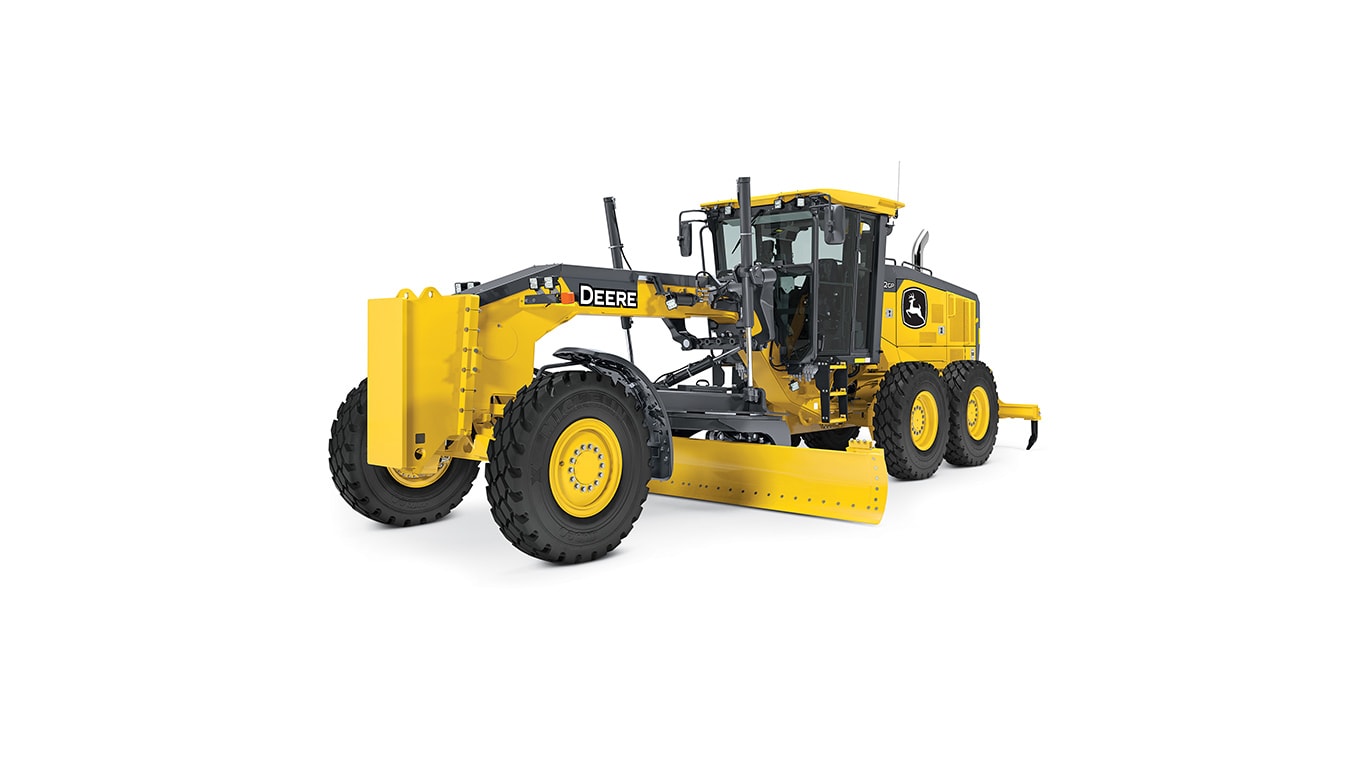 772GP Motor Grader on white background