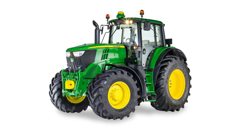 Imagen de estudio Tractor 6195M.