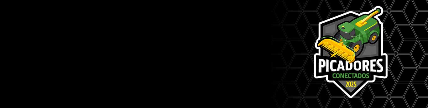 Fondo negro con el logo de la campaña de Picadoras.