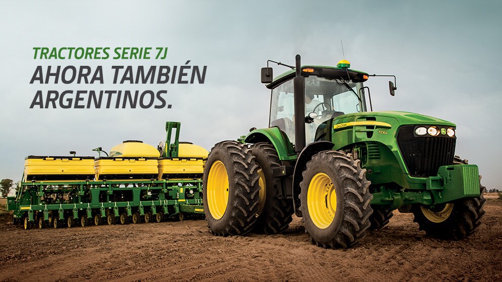 Los tractores 7J ahora también serán argentinos.