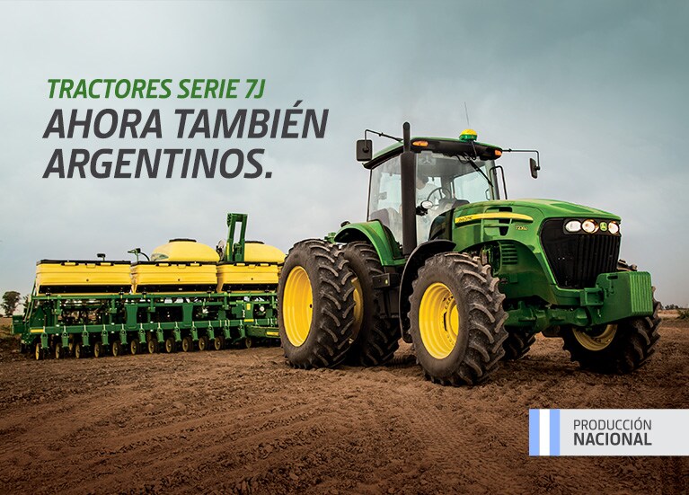 Los tractores 7J ahora también serán argentinos.