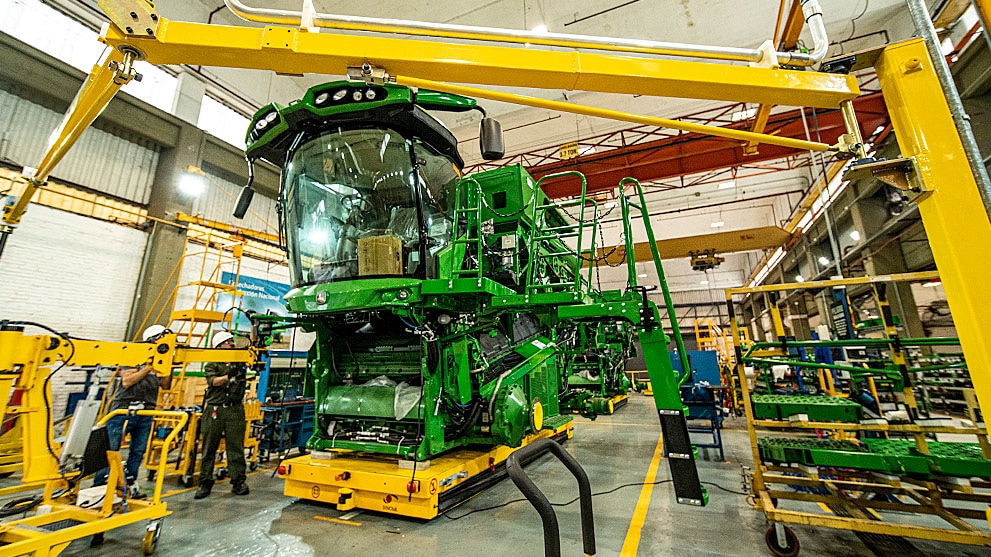 Fábrica de cosechadoras de John Deere Argentina