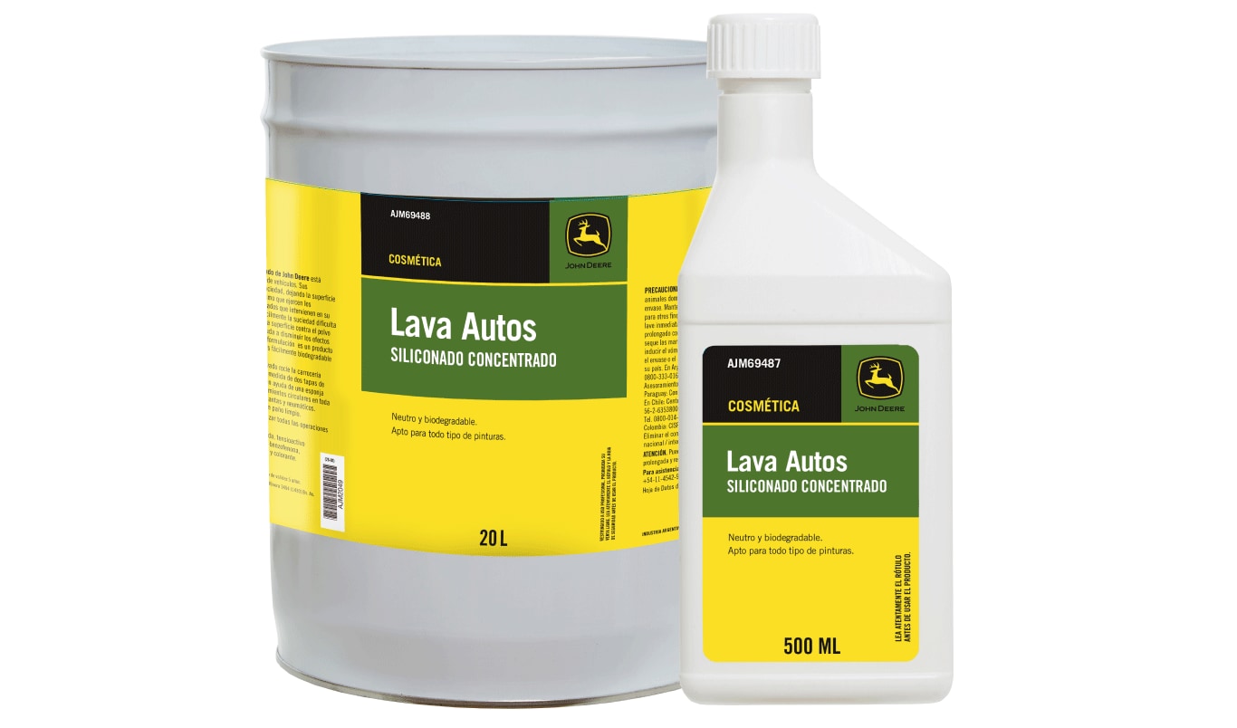 Producto Lava Autos sobre fondo blanco.