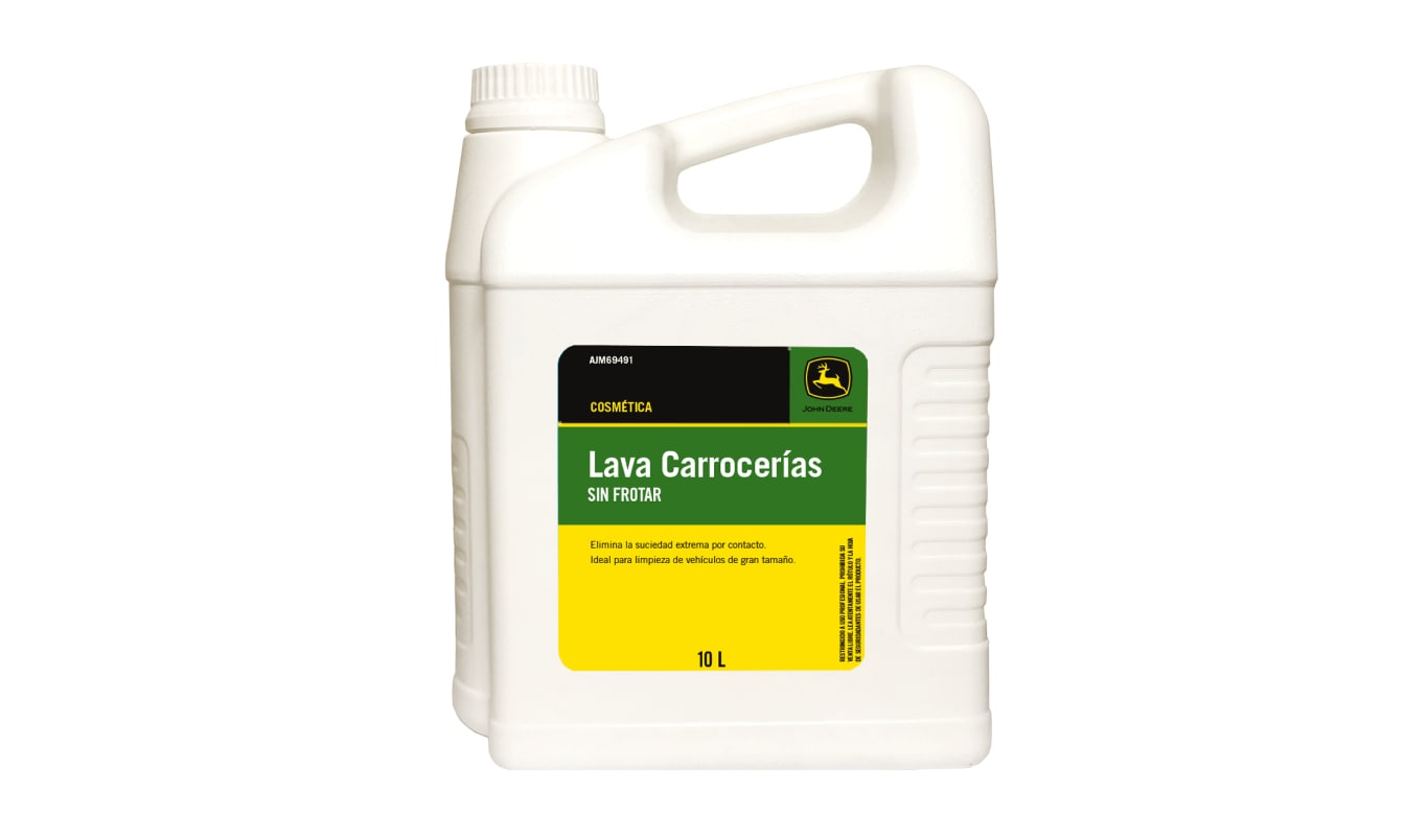 Producto Lava carroceriassobre fondo blanco.