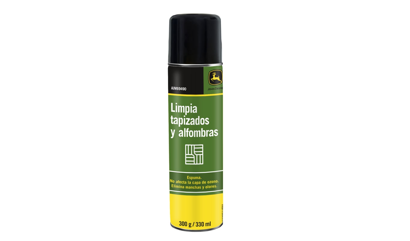 Producto Limpia tapizados y alfombras sobre fondo blanco.