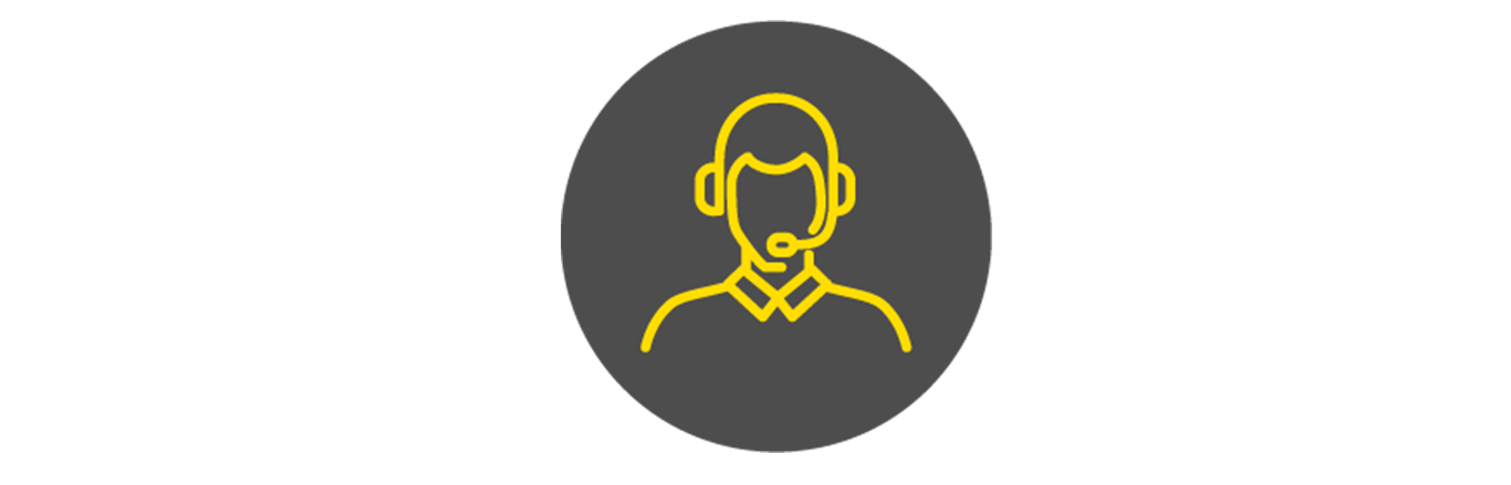 Icono de una persona con un teléfono.