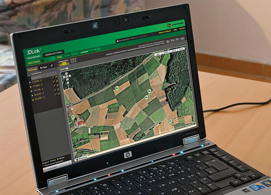 Sistema Telemático de John Deere JDLink™ Access.