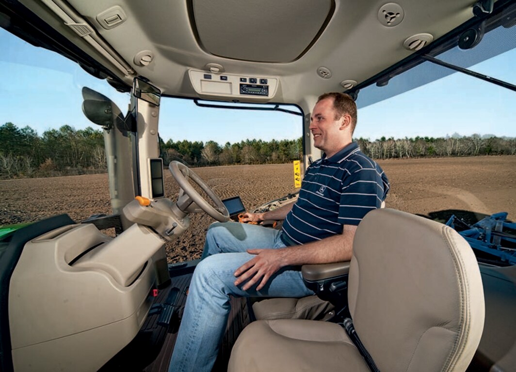 Tractor 7230R: Confort, performance y la tecnología de punta.