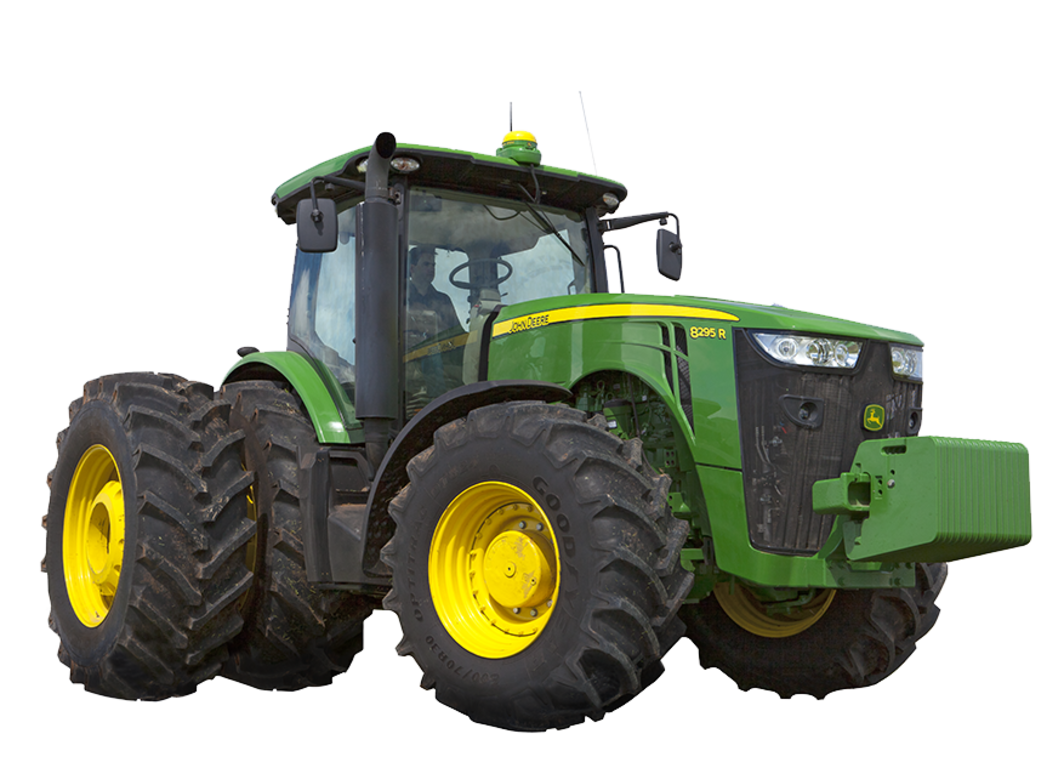 Imagen de estudio Tractor 8295R.