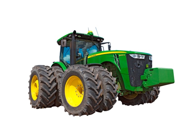 Imagen de estudio Tractor 8400R.