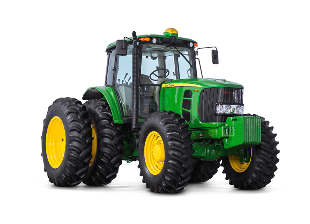 Imagen de estudio Tractor 6135J.