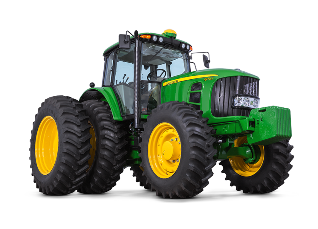 Imagen de estudio Tractor 6170J.